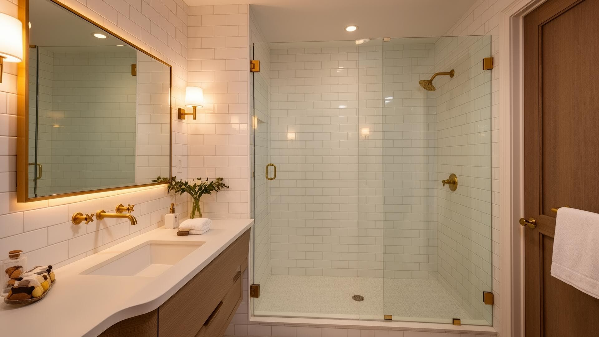 Luxury bathroom remodel