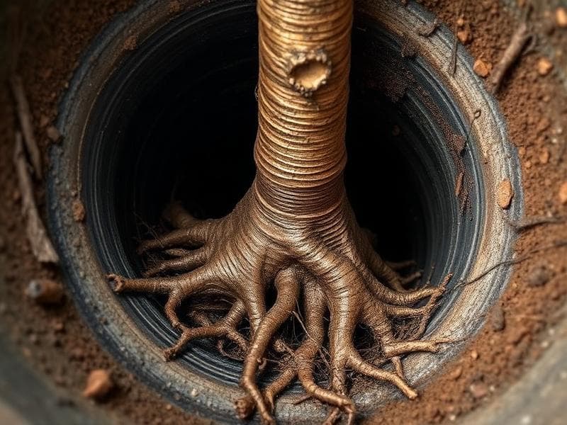 Major Sewer Line Clearing