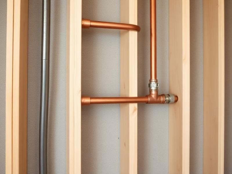 New Construction Plumbing Rough-In